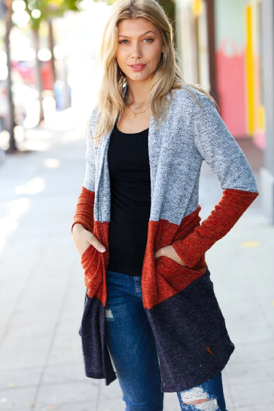 heather-grey-rust-two-tone-hacci-open-cardigan