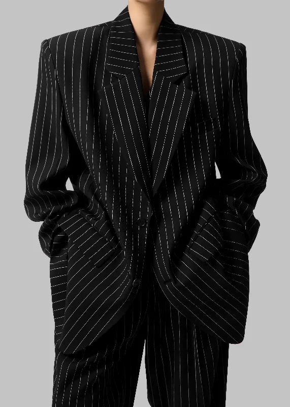 holland-padded-shoulder-blazer-black-white-pinstripe