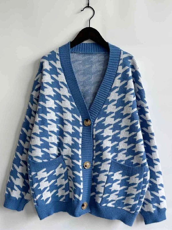 houndstooth-botton-front-cardigan-with-pockets