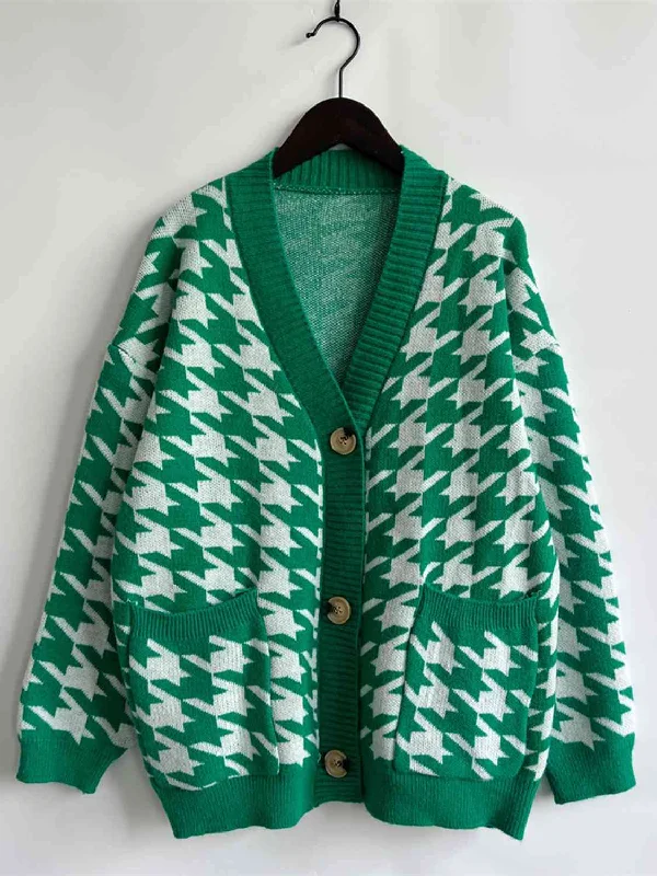 houndstooth-botton-front-cardigan-with-pockets