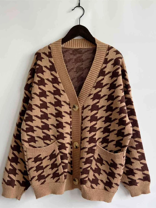 houndstooth-botton-front-cardigan-with-pockets