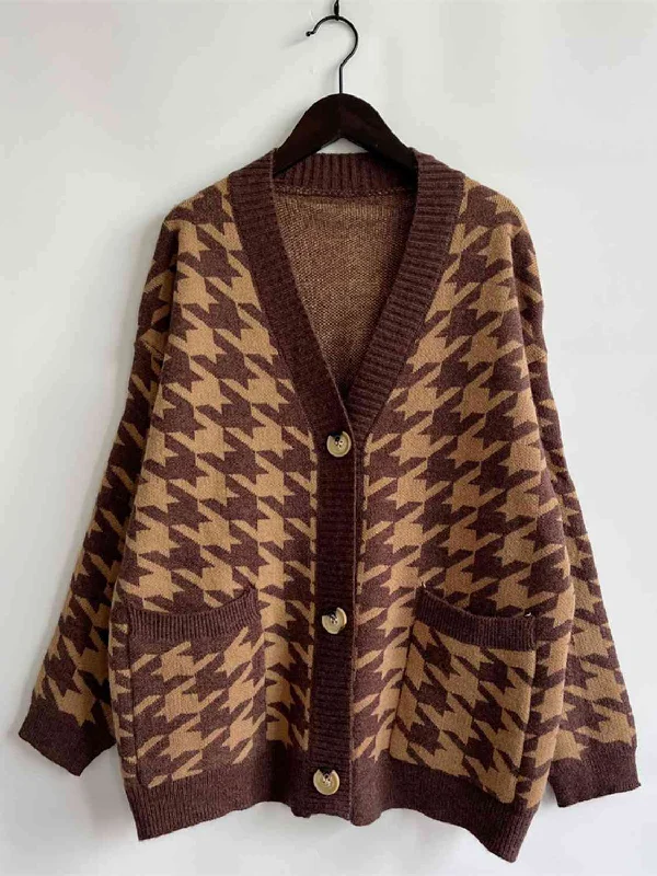 houndstooth-botton-front-cardigan-with-pockets