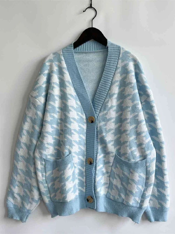 houndstooth-botton-front-cardigan-with-pockets