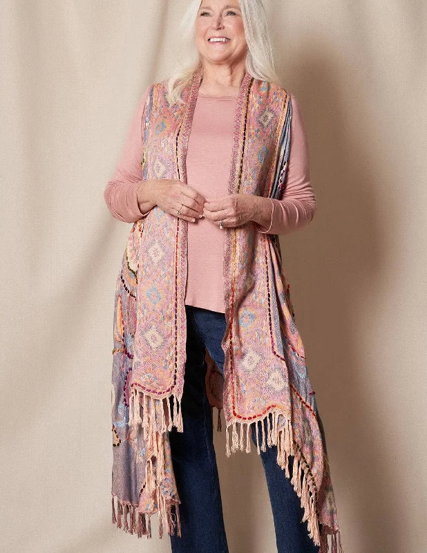 Jaipur Wrap - Dusty Rose