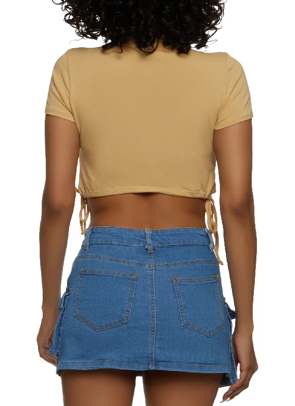 khaki-rock-n-roll-drawstring-crop-top-1402061355335