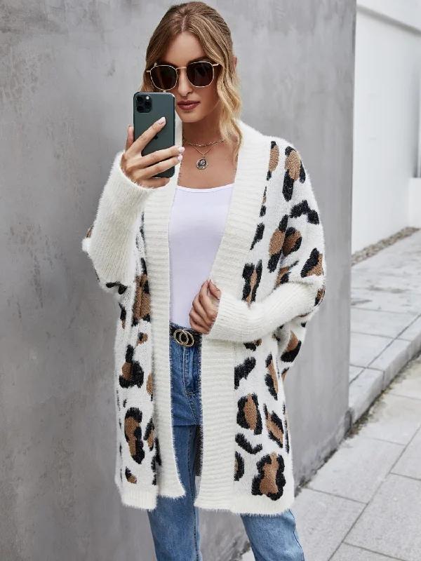 leopard-pattern-fuzzy-cardigan