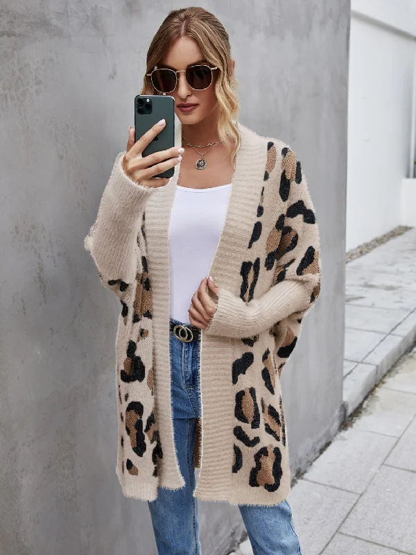 leopard-pattern-fuzzy-cardigan