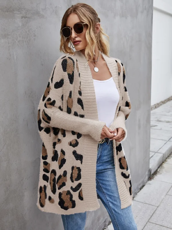 leopard-pattern-fuzzy-cardigan