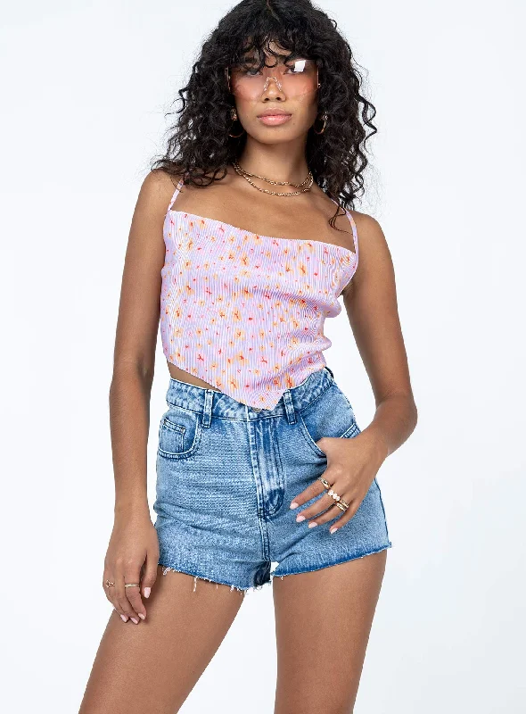 Meadow Short Denim Light Wash