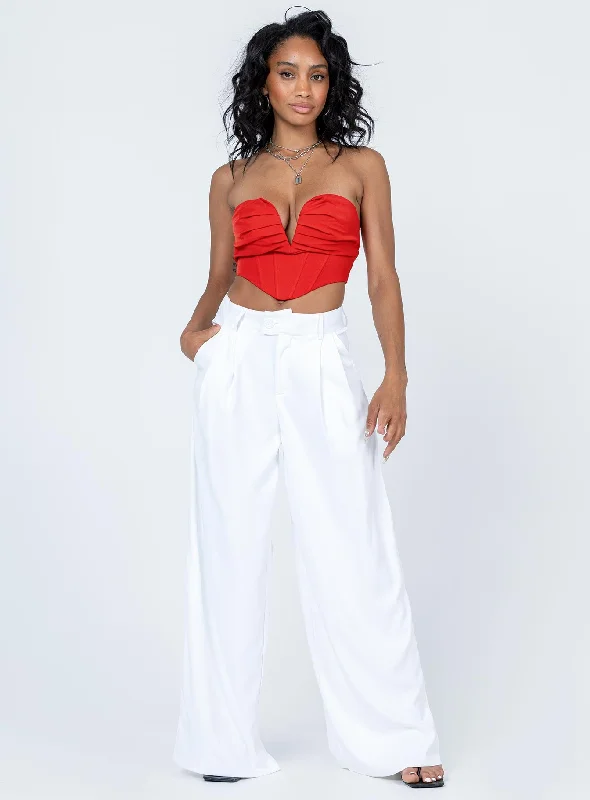 pascoe-strapless-top-red