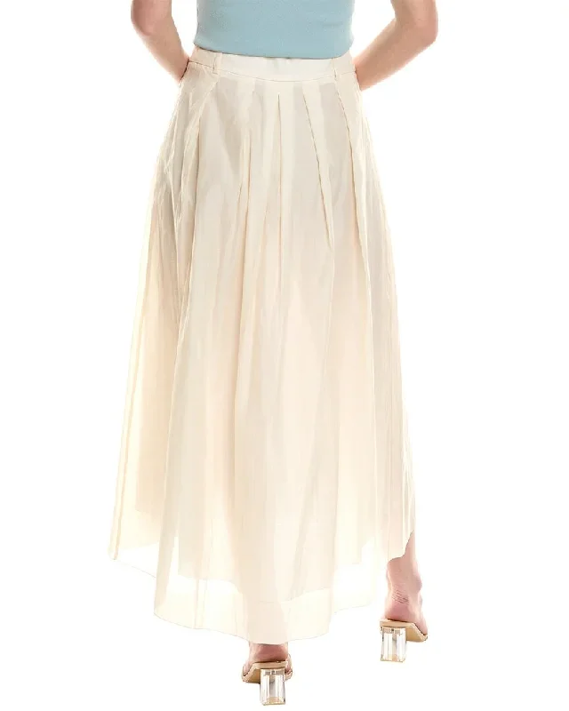 peserico-silk-blend-pleated-skirt