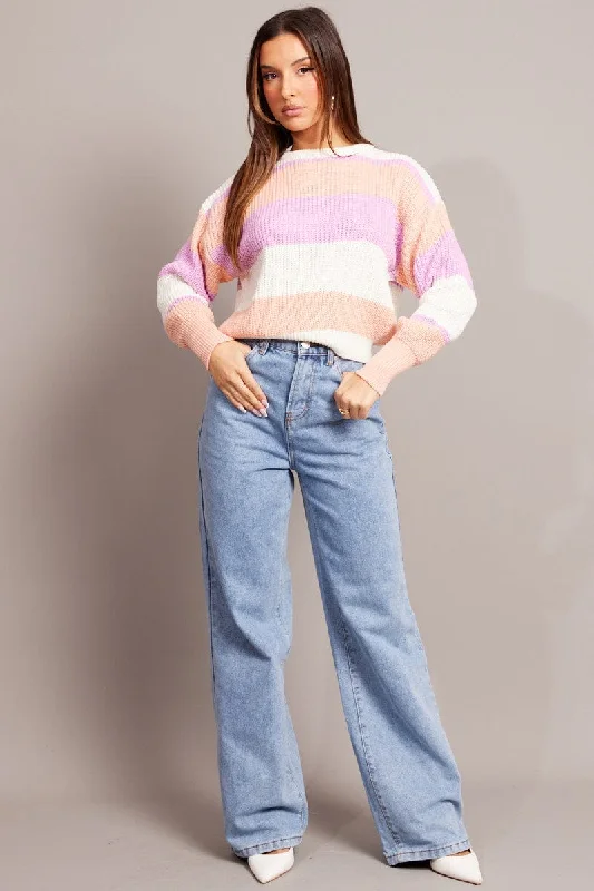 pink-stripe-knit-jumper-long-sleeve-color-block-kn1372m-40r-1