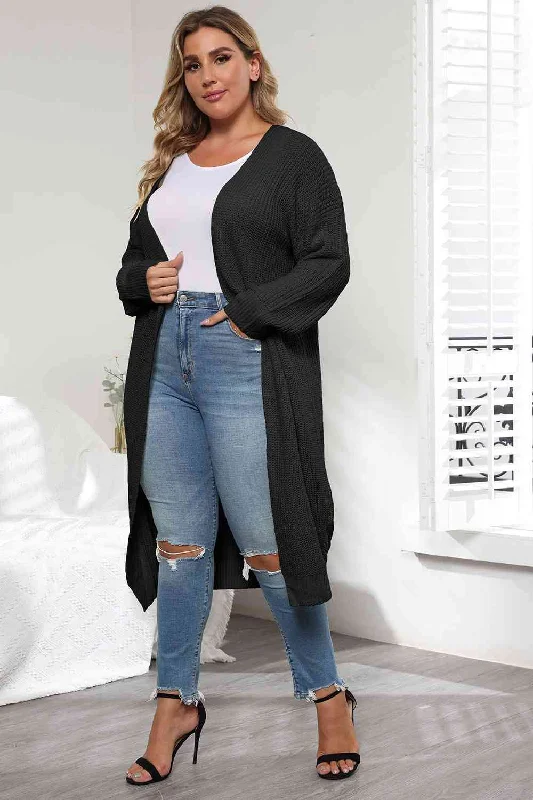 plus-size-open-front-long-sleeve-cardigan