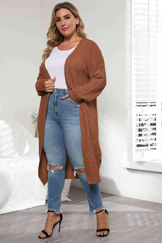 plus-size-open-front-long-sleeve-cardigan