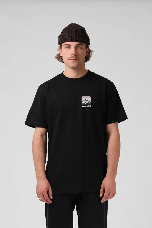 RPM Mens Alpine Tee Black