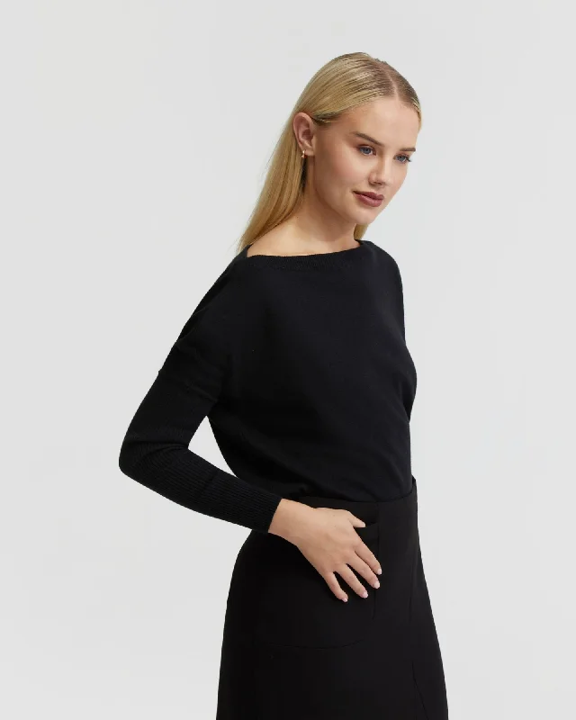 sandy-cashmere-bleboatneck-knit-top