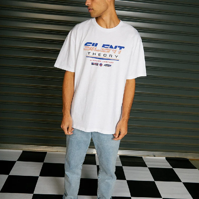 Silent Theory Mens Ryder Tee White