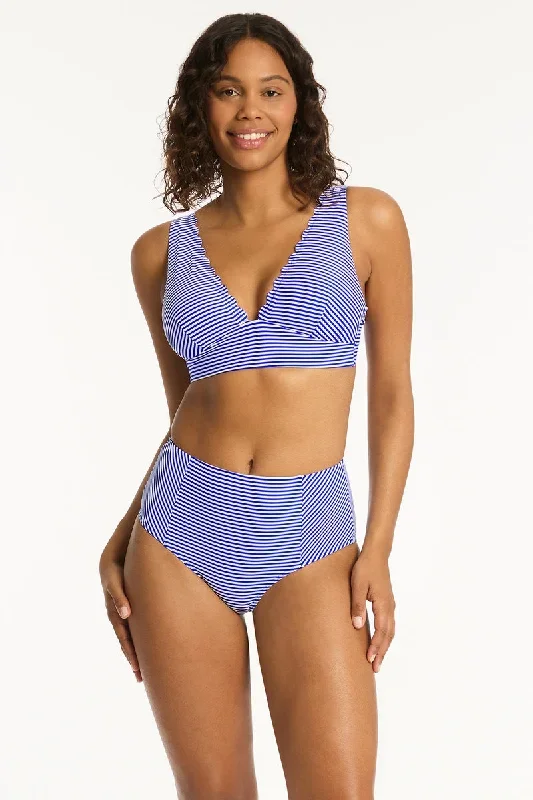 Varsity Longline Tri Bra