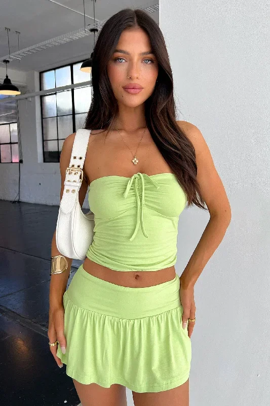 sorano-skort-lime-1