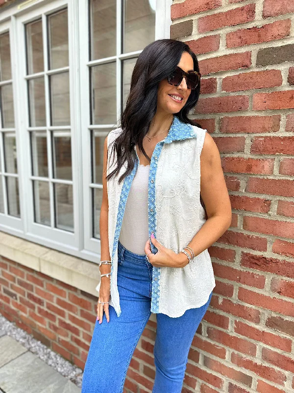 stone-distressed-denim-floral-sleeveless-blouse-tia