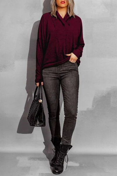 surplice-dropped-shoulder-long-sleeve-sweater