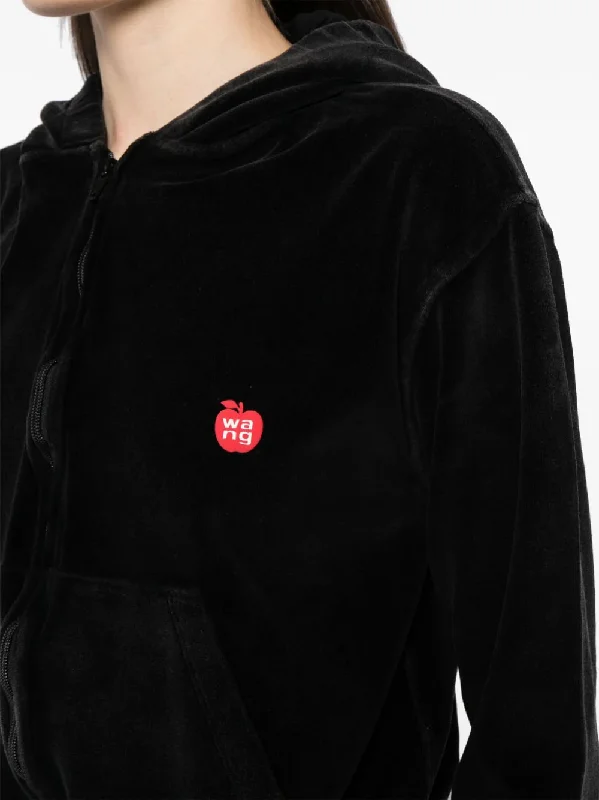 t-by-alexander-wang-apple-logo-shrunken-zip-up-hoodie-in-velour-sweatshirts-600042437blk