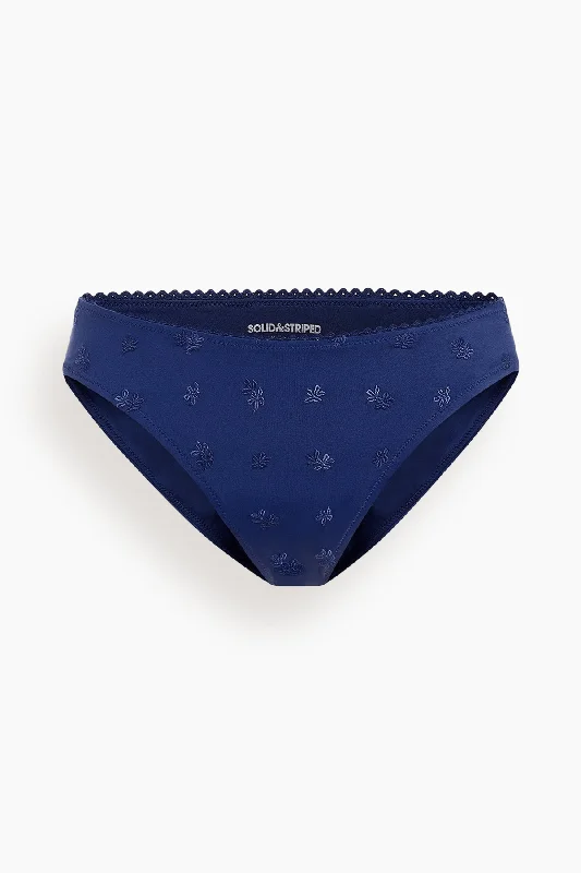 The Daphne Bikini Bottom in French Navy