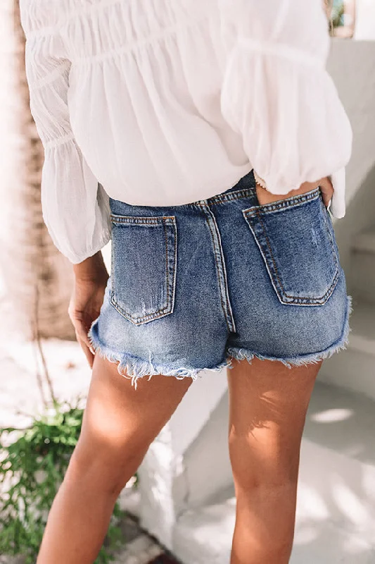 the-tanner-high-waist-distressed-shorts-in-medium-wash