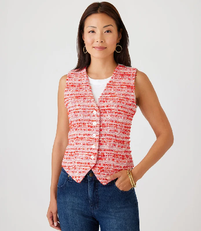 tweed-vest-2l05100-red