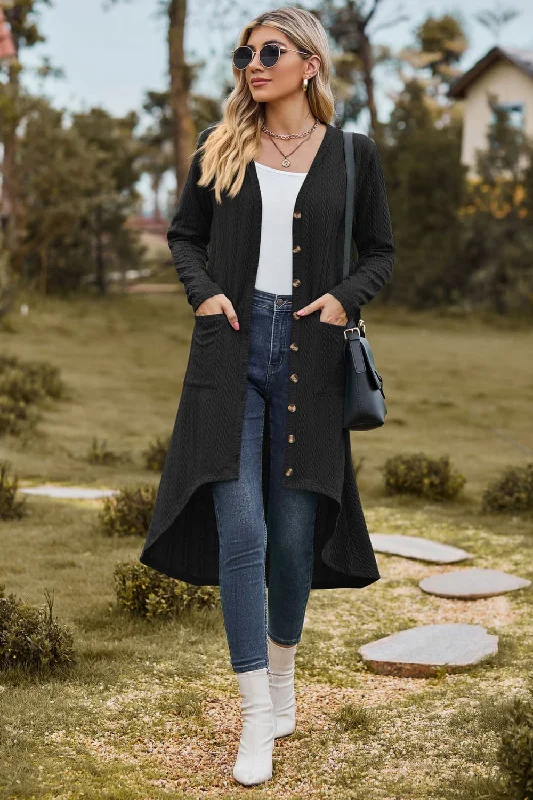 v-neck-long-sleeve-cardigan-with-pocket