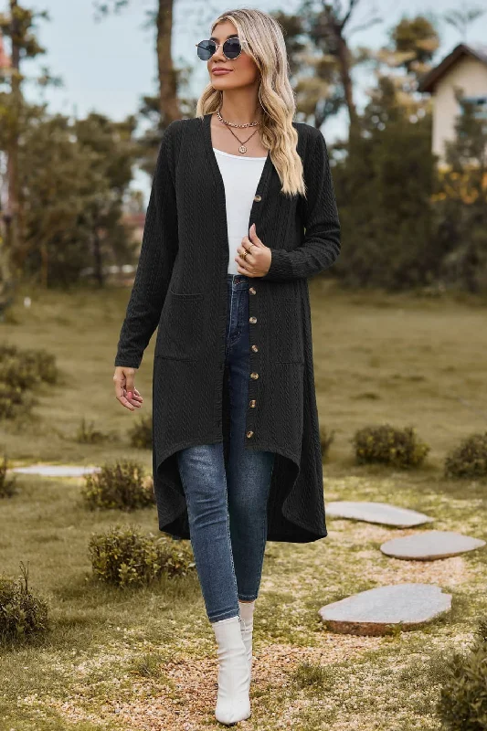 v-neck-long-sleeve-cardigan-with-pocket