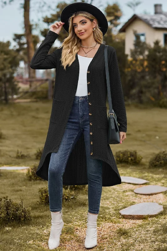 v-neck-long-sleeve-cardigan-with-pocket