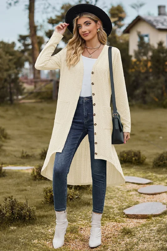 v-neck-long-sleeve-cardigan-with-pocket