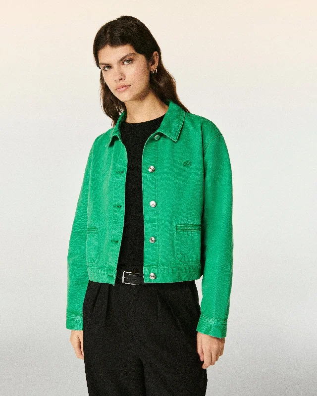 Veste Regular  (S24 / FEMME / Tropical Green)