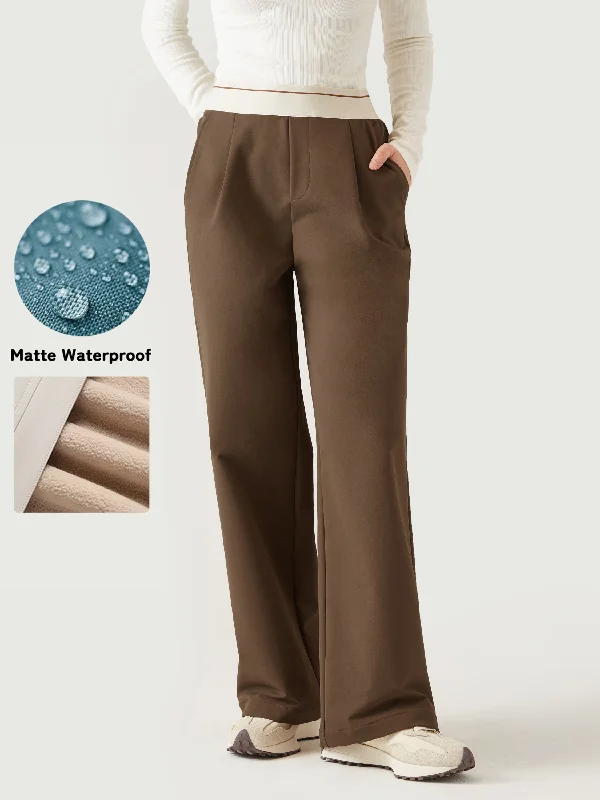 waterproof-lightweight-elastic-band-straight-leg-pant