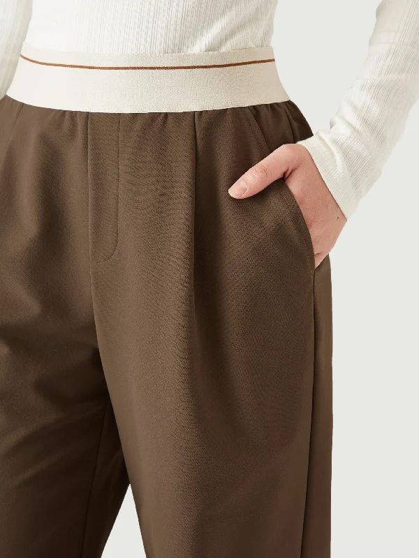 waterproof-lightweight-elastic-band-straight-leg-pant