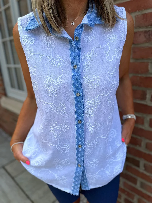 white-distressed-denim-floral-sleeveless-blouse-tia