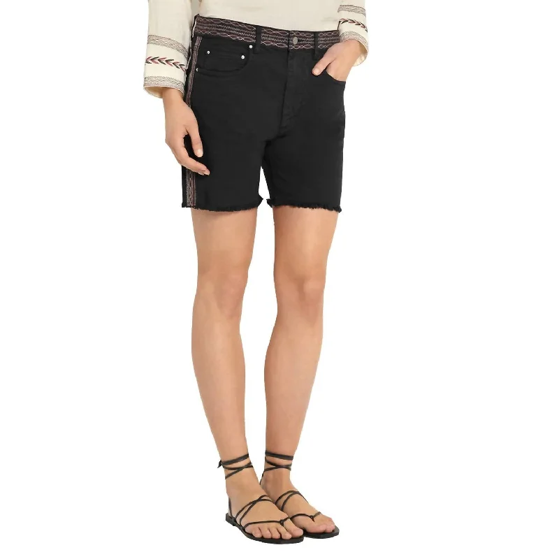 women-agmes-faded-cotton-stretch-denim-shorts-in-black