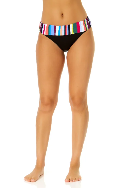 womens-easy-breezy-stripe-printed-fold-over-bikini-bottom