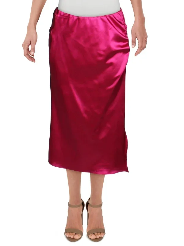 womens-satin-midi-skirt