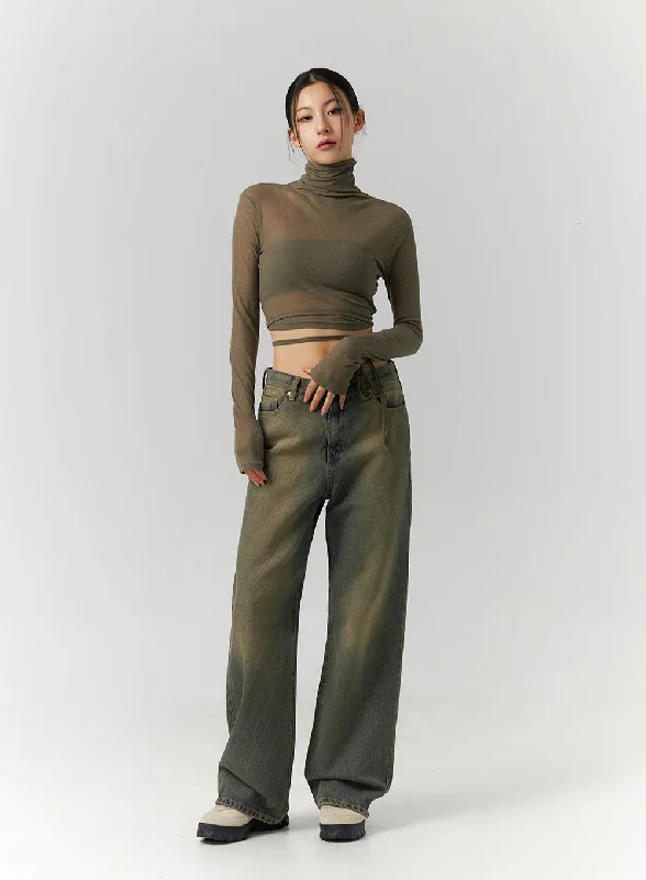 wool-strap-high-collar-crop-top-id305