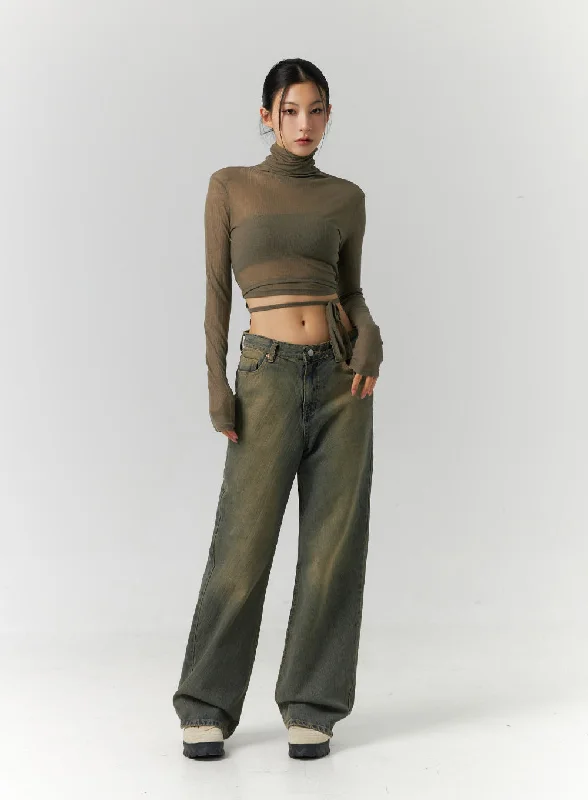 wool-strap-high-collar-crop-top-id305