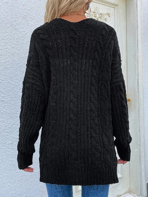 woven-right-cable-knit-open-front-cardigan-with-front-pockets